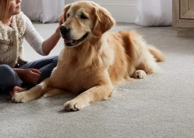 SmartStrand Carpet is pet friendly with our all pet warranty